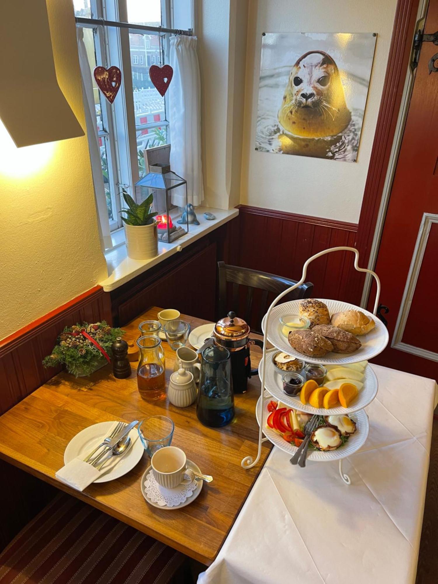 리베 Restaurant Saelhunden B&B 외부 사진
